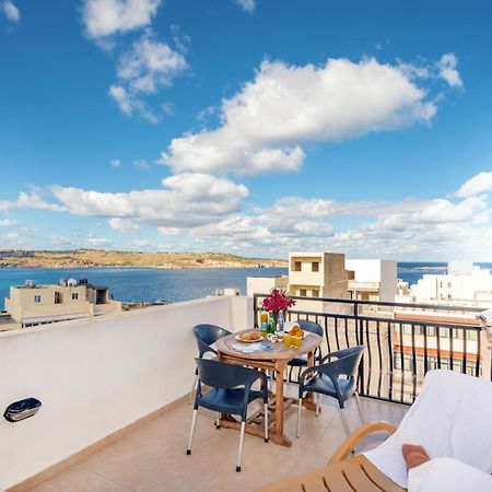 Seashells 2 Bedroom Apartment With Sunny Terrace With Stunning Sea Views - By Getawaysmalta St. Paul's Bay Exterior foto