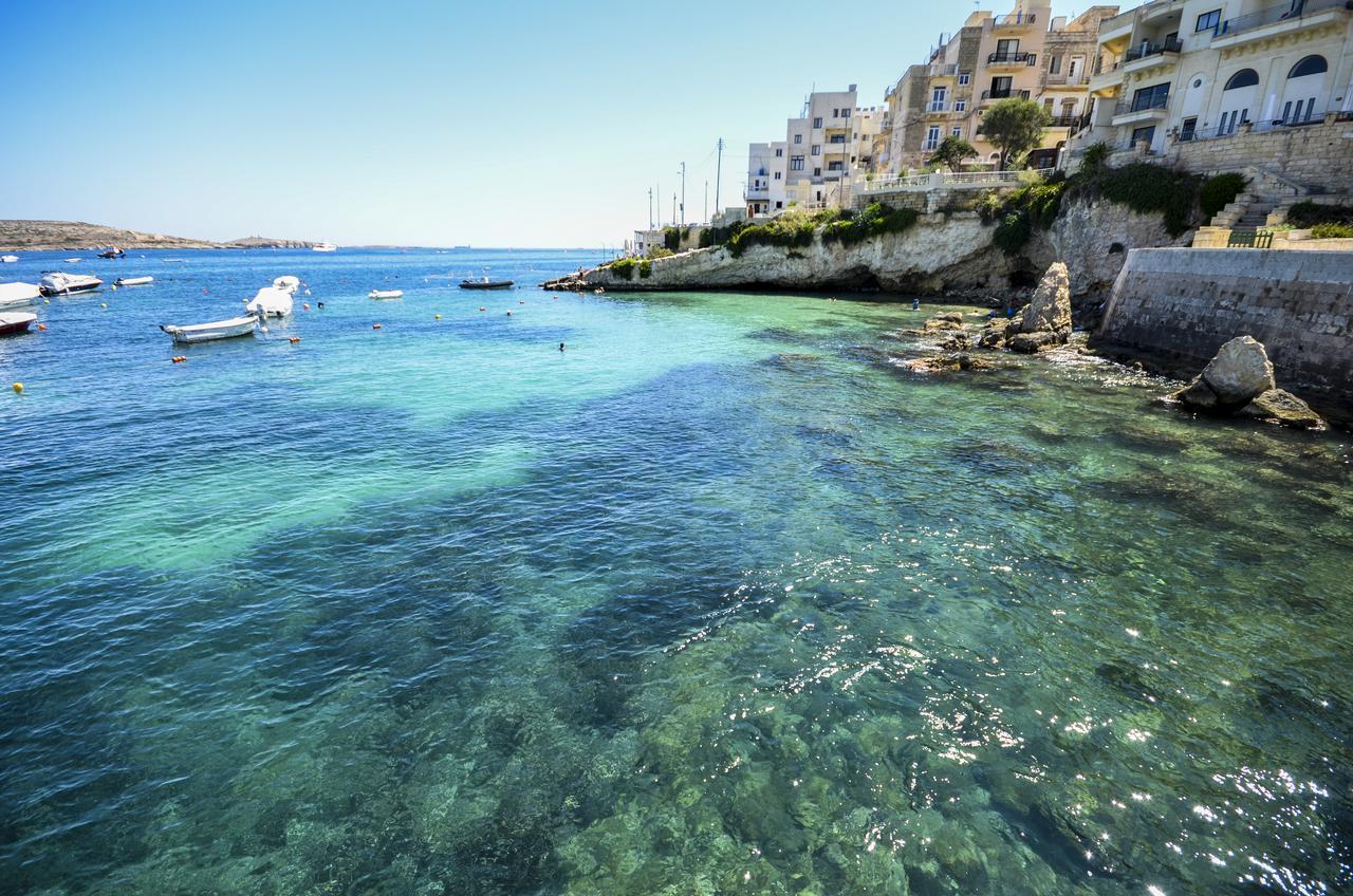 Seashells 2 Bedroom Apartment With Sunny Terrace With Stunning Sea Views - By Getawaysmalta St. Paul's Bay Exterior foto